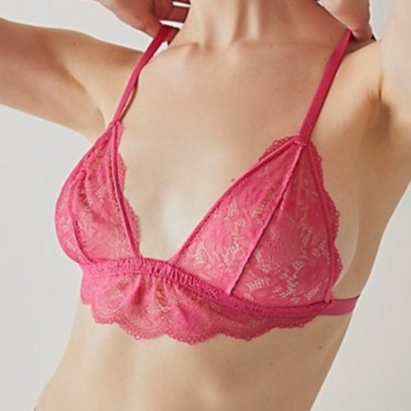 🌷FREE PEOPLE BRAND NEW BRIGHT EYES BRALETTE SIZE L - Picture 3 of 9